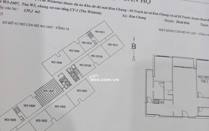 Chính chủ cần bán căn hộ 139 m2 ,giá 72 tr/m2 , chung cư the wisteria- hoài đức, 0988703546
