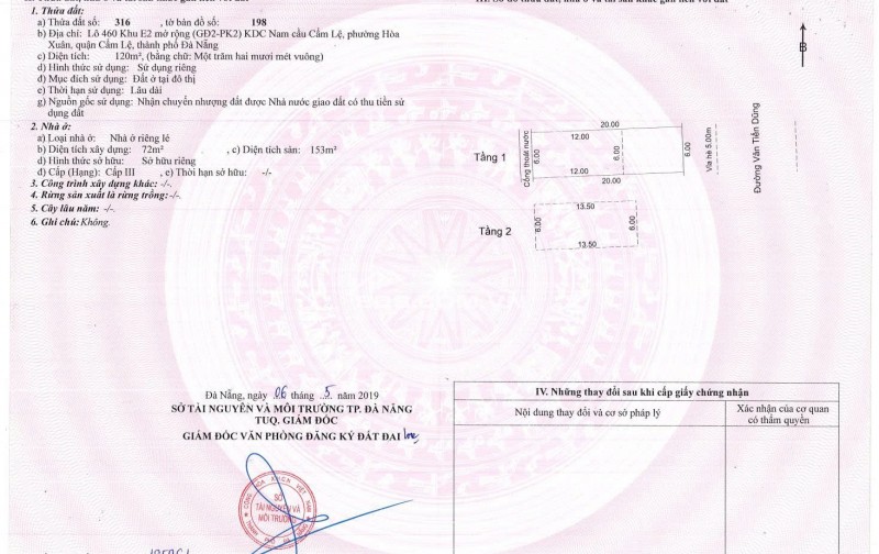 Bán nhà Văn Tiến Dũng, Hoà Xuân, Cẩm Lệ, Đà Nẵng gồm Đất+Nhà+Xưởng sx Bánh
