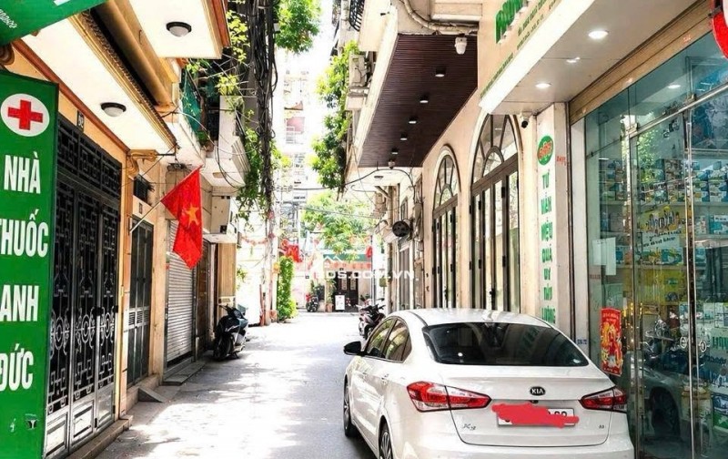 Bán Nhà Kinh Doanh, Ngõ Ô TÔ, Tôn Đức Thắng, Đống Đa 40/46m, 5 tầng, mt 8m, giá 21.6 tỷ.