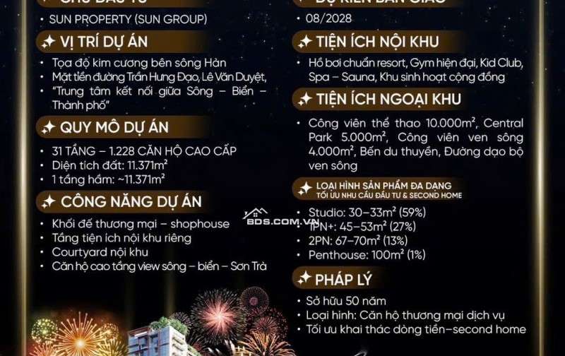  Cơ hội vàng sở hữu siêu phẩm căn hộ cao cấp từ Tập đoàn Sun Group với mức CHIẾT KHẤU KHỦNG LÊN ĐẾN 24%!