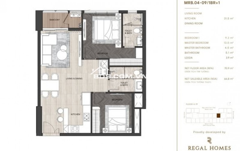 CHỈ 10% VỐN TỰ CÓ - SỞ HỮU NGAY CĂN HỘ HẠNG SANG REGAL COMPLEX