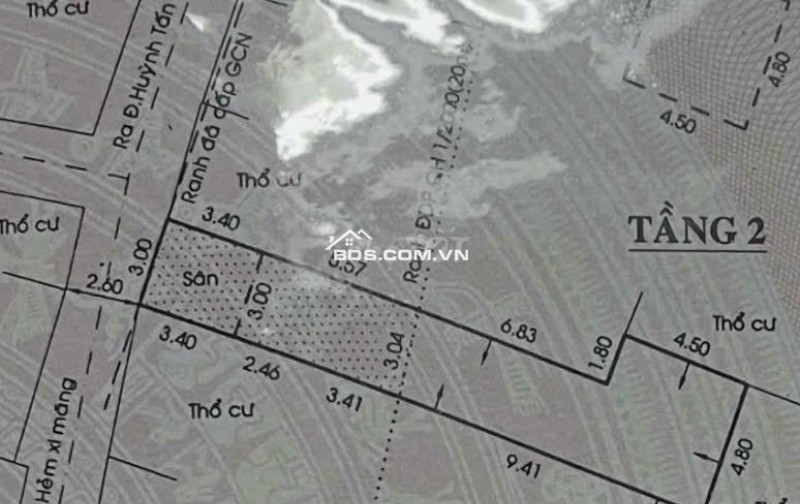 Bán nhà 1 lầu đúc kiên cố Hẻm 1206 Huỳnh Tấn Phát, P. Tân Phú Q7