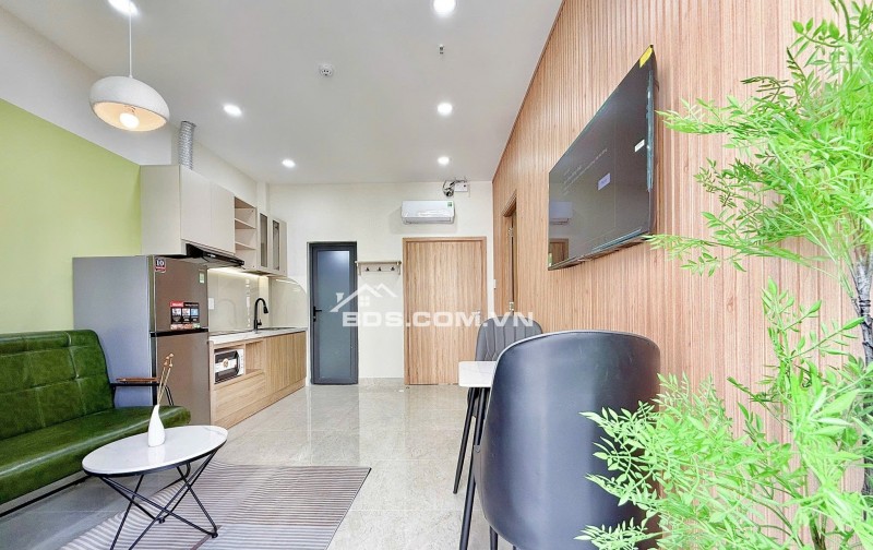  CĂN HỘ 1PN RIÊNG BIỆT 40M² – BAN CÔNG RỘNG – FULL NỘI THẤT – GẦN SÂN BAY 