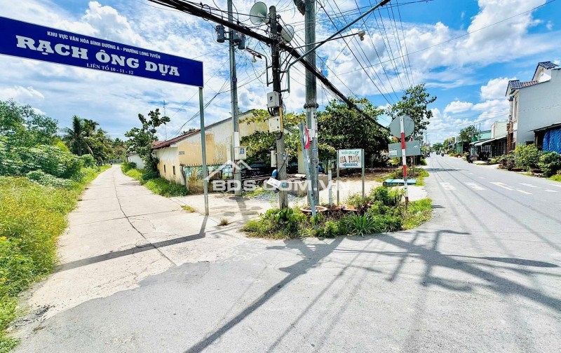 NỀN THỔ CƯ, RẠCH ÔNG DỰA, P.LONG TUYỀN,Q.BÌNH THỦY, TPCT
