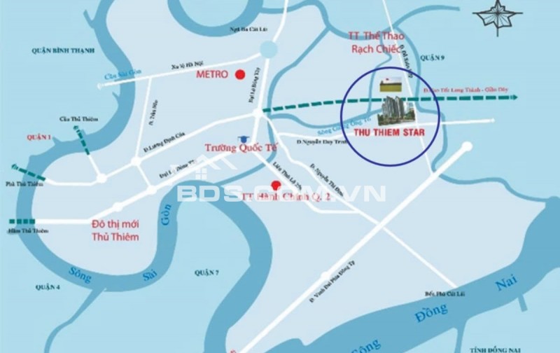 CHÍNH CHỦ CHO THUÊ SHOPHOUSE THỦ THIÊM STAR - 3 MẶT TIỀN