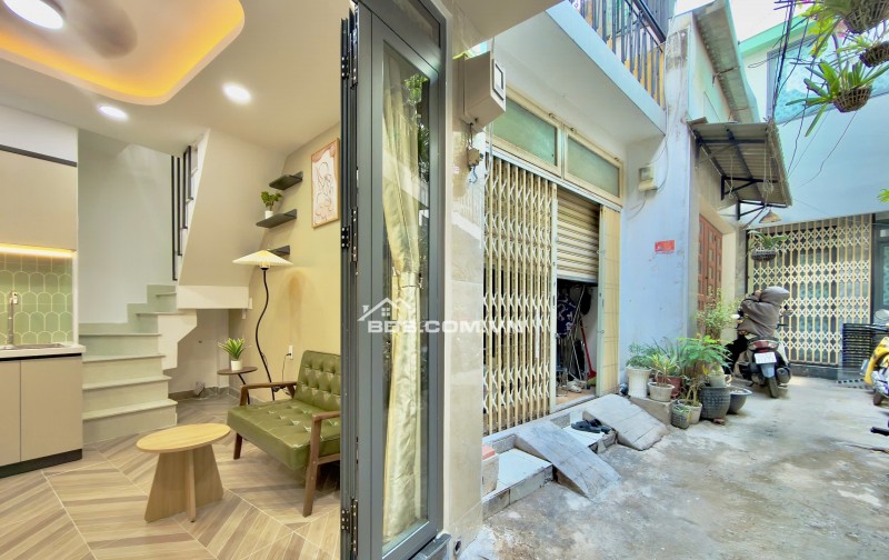 NHÀ 1 LẦU + LỬNG 12m2 HẺM 3m SÁT MẶT TIỀN NGÔ ĐỨC KẾ, GẦN CHỢ BÀ CHIỂU