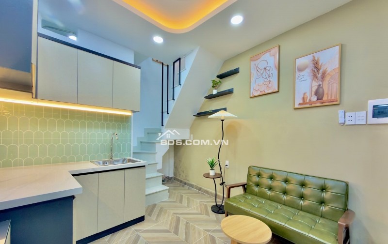 NHÀ 1 LẦU + LỬNG 12m2 HẺM 3m SÁT MẶT TIỀN NGÔ ĐỨC KẾ, GẦN CHỢ BÀ CHIỂU