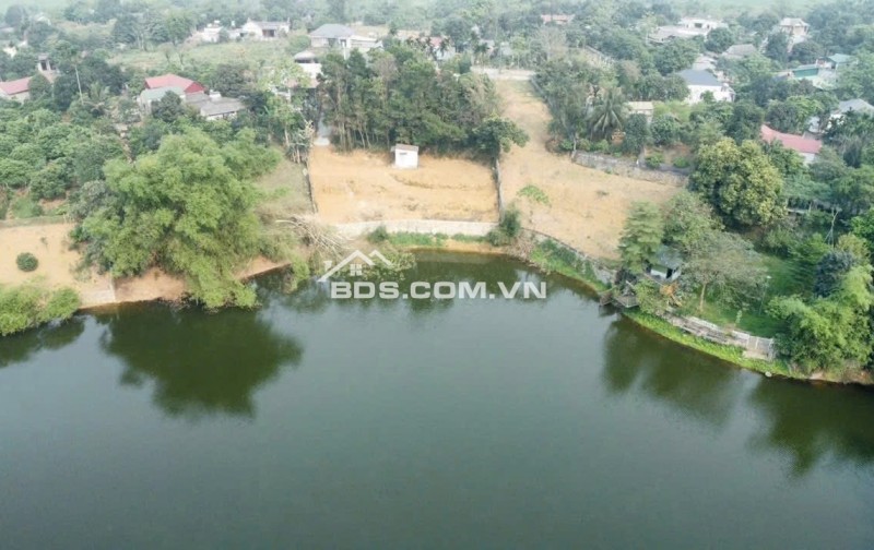 Bán đất bám hồ 1000m2 tạii Cư Yên, Lương Sơn, Hoà Bình