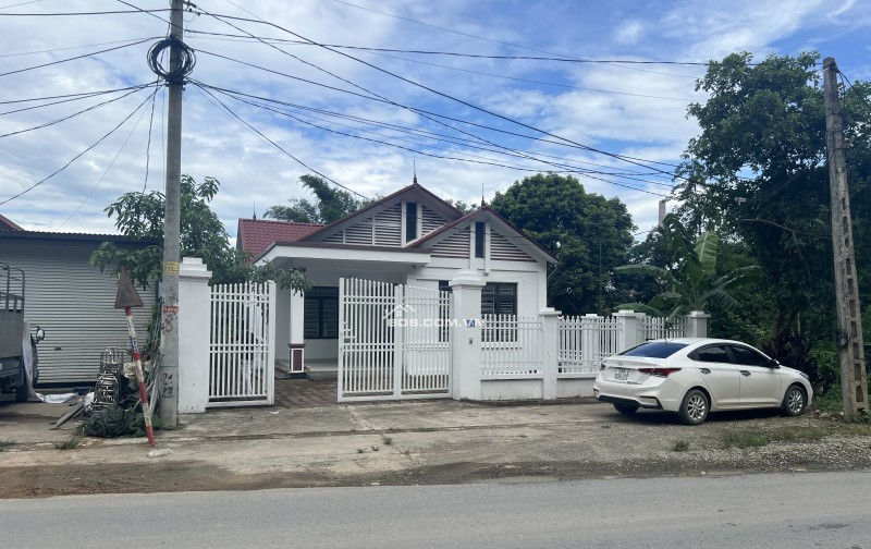 Bán nhà 338m2 tại Lương Sơn, Hoà Bình bám đường nhựa