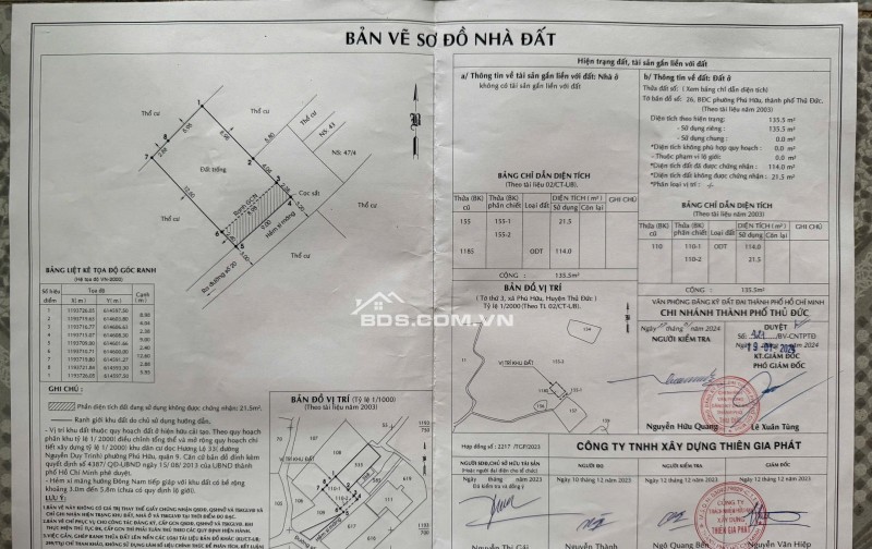 BÁN ĐẤT TRUNG TÂM PHƯỜNG LONG TRƯỜNG (PHƯỜNG PHÚ HỮU CŨ)