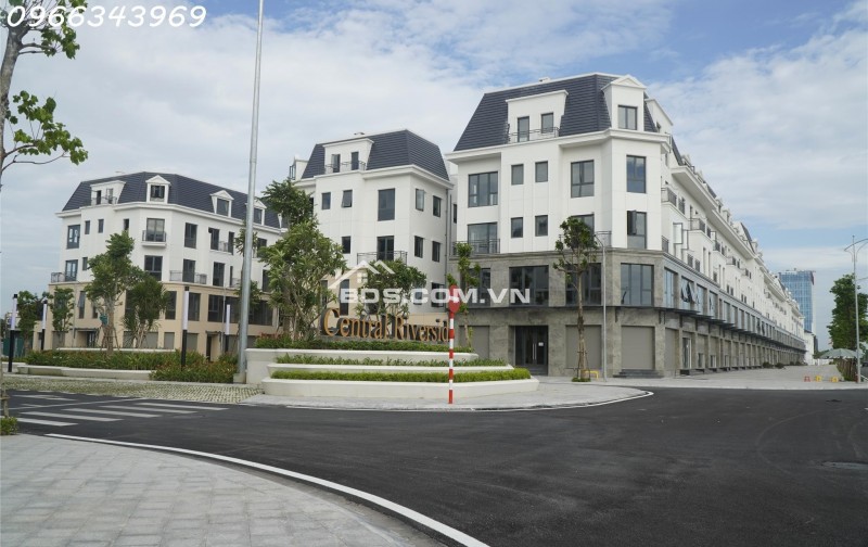LIỀN KỀ, SHOPHOUSE CUỐI CÙNG - CENTRAL RIVERSIDE. NHÀ TRUNG TÂM, KHAI THÁC NGAY.  CĐT: 09666 343 969