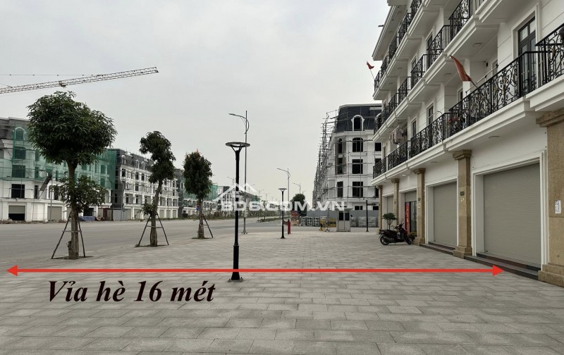 Cho thuê shophouse căn hộ Hoàng Huy NewCity, mặt đường Đỗ Mười: 0776.400.433