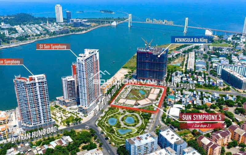 Chỉ 2 tỷ sở hữu ngay căn hộ mặt sông Hàn Sun Symphony 5, Thanh toán giàn trãi trong 4 năm