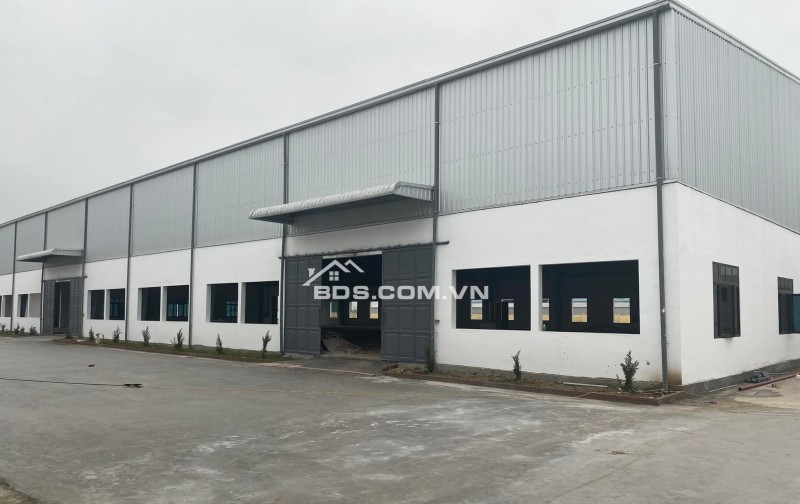 Kho xưởng gần KCN Tràng Duệ mới dựng DT 3500m2, PCCC tự động, khách vào được luôn