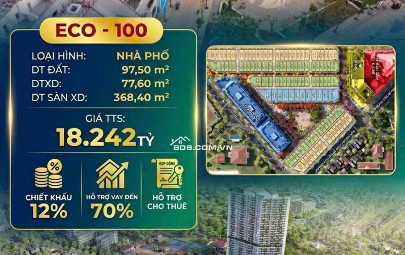 Nhà phố vườn Ecopalace – Sống đẳng cấp giữa trung tâm Buôn Ma Thuột