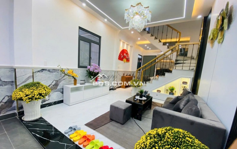 6,350 TỶ CÓ NHÀ MỚI FULL NỘI THẤT HUỲNH TẤN PHÁT, NHÀ BÈ (4X13) 3 TẦNG - 5PN - SỔ HỒNG RIÊNG