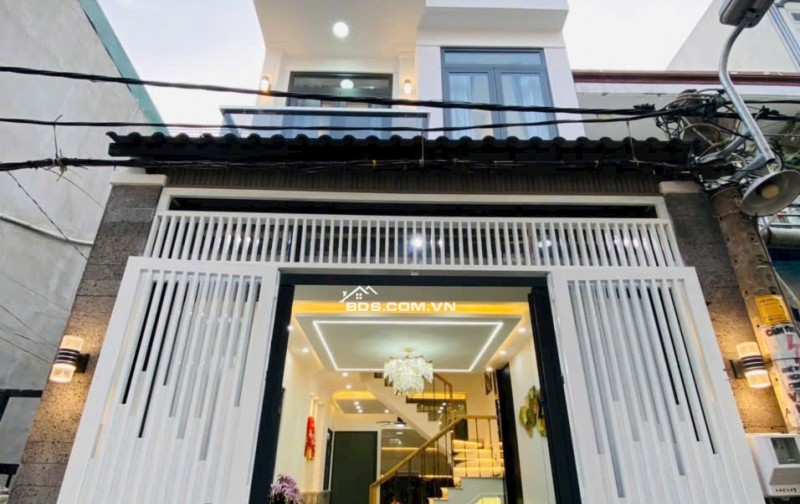 6,350 TỶ CÓ NHÀ MỚI FULL NỘI THẤT HUỲNH TẤN PHÁT, NHÀ BÈ (4X13) 3 TẦNG - 5PN - SỔ HỒNG RIÊNG