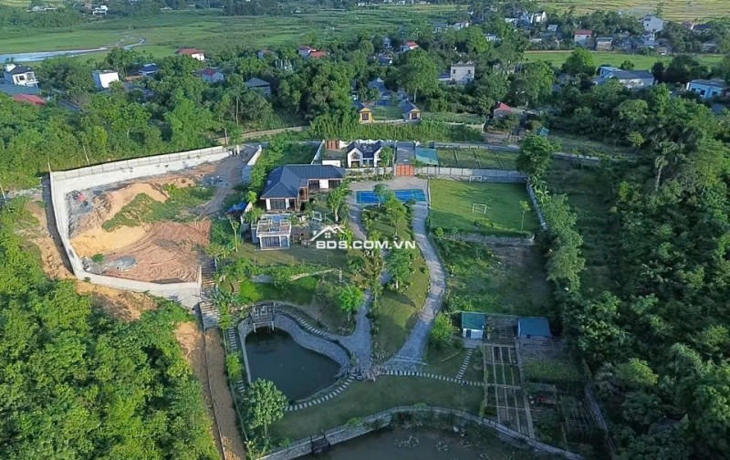 Nhỉnh 3 tỷ! Sở hữu Đất biệt thự 500m2 lô góc cạnh Hồ Đồng Chanh, Lương Sơn