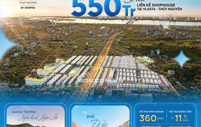 Duy nhất lô 87,5 m²giá chỉ hơn 6 tỷ,  phân khu Phát Lộc Vlasta Thủy Nguyên - Nhận nhà ngay