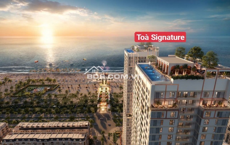 Căn hộ trực diện biển đẹp nhất biển Bảo Ninh - Bàn giao tiêu chuẩn quốc tế - sở hữu lâu dài