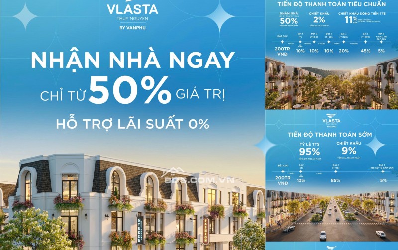 Suất ngoại giao giá tốt tại Dự Án Vlasta Thuỷ Nguyên Hải Phòng