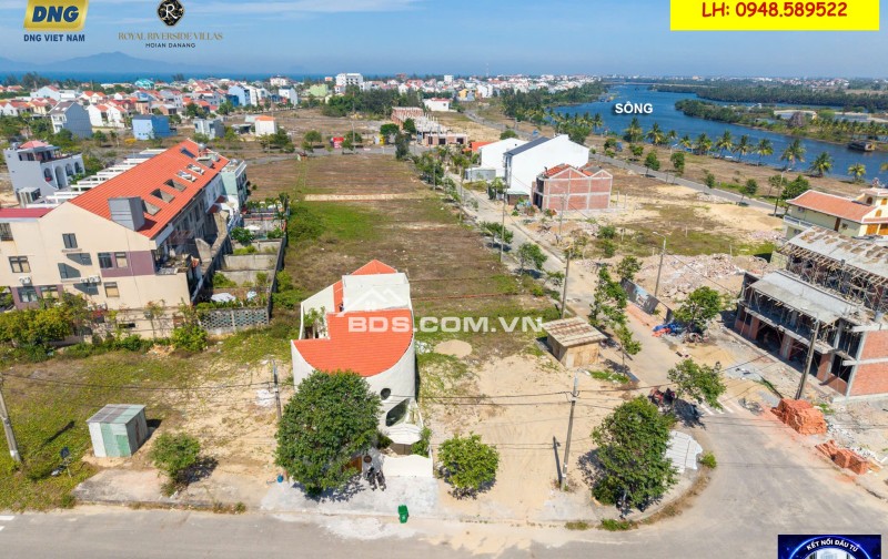 Lô góc đẹp 372m² - Khu Làng Chài Hội An, 40Tr/m. Phù hợp đầu tư khai thác dòng tiền