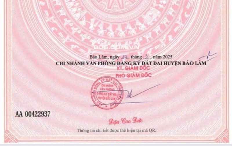 Bán đất gần hồ ngọc 1,35tỷ/150m2, full thổ cư, sổ hồng riêng, đường nhựa 12m, gần ngã 5 chợ.