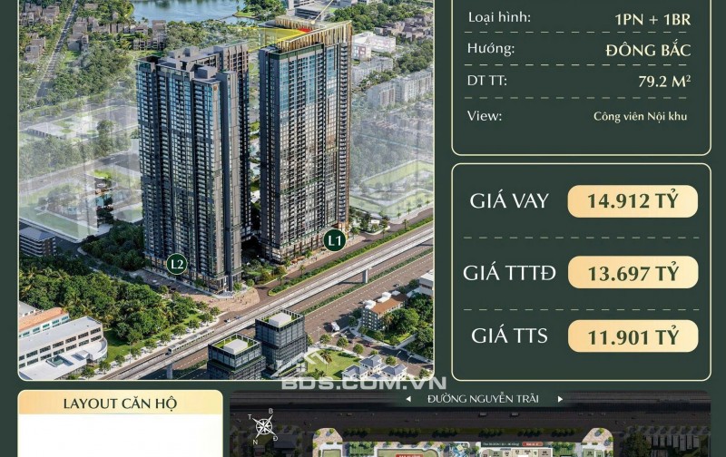  CAO XÀ LÁ NGUYỄN TRÃI – QUỸ CĂN ĐỘC QUYỀN GIÁ TỐT NHẤT