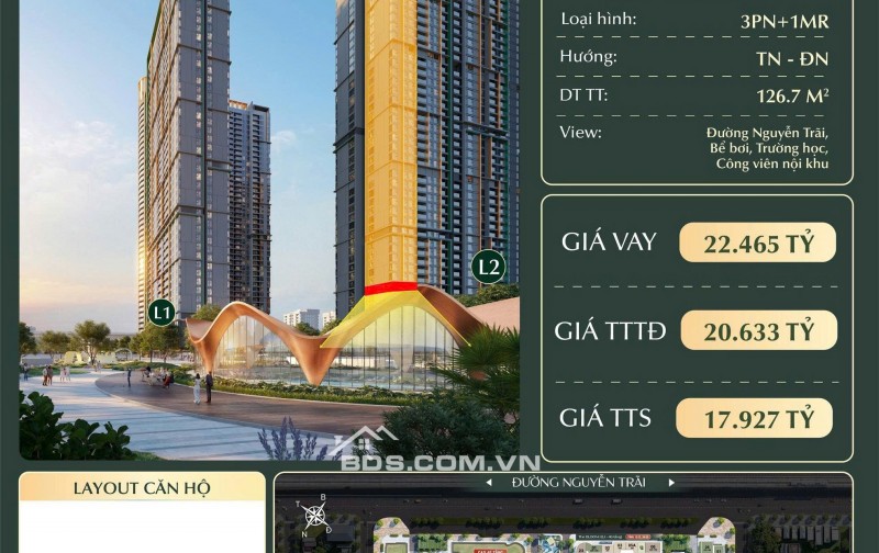  CAO XÀ LÁ NGUYỄN TRÃI – QUỸ CĂN ĐỘC QUYỀN GIÁ TỐT NHẤT