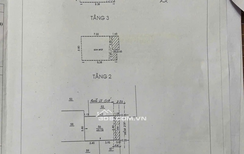 Bán nhà hẻm thông đường Thiên Phước, bề ngang rộng gần 6m, xung quanh đầy đủ tiện ích