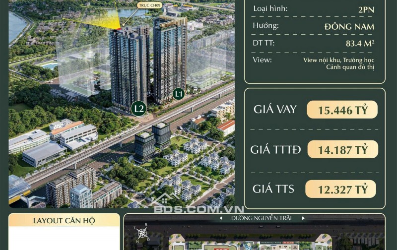 CAO XÀ LÁ NGUYỄN TRÃI – QUỸ CĂN ĐỘC QUYỀN GIÁ TỐT NHẤT