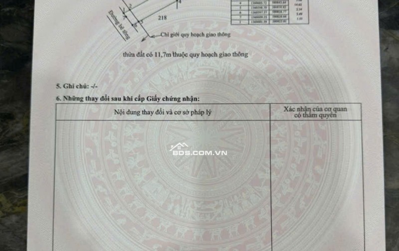 Chỉ 330tr có ngay lô đất ở 92m2 Diên Lâm - Diên Khánh, khu dân cư hiện hữu