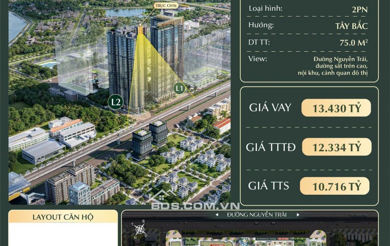  CAO XÀ LÁ NGUYỄN TRÃI – QUỸ CĂN ĐỘC QUYỀN GIÁ TỐT NHẤT