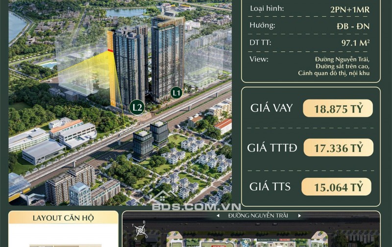  CAO XÀ LÁ NGUYỄN TRÃI – QUỸ CĂN ĐỘC QUYỀN GIÁ TỐT NHẤT