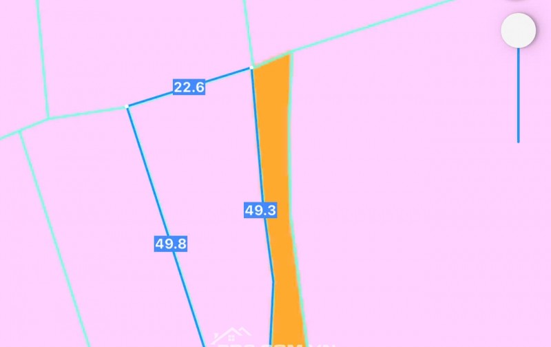 Bán đất Thái Mỹ Củ Chi diện tích lớn 830,8m2 - Thích hợp làm nhà vườn nghỉ dưỡng