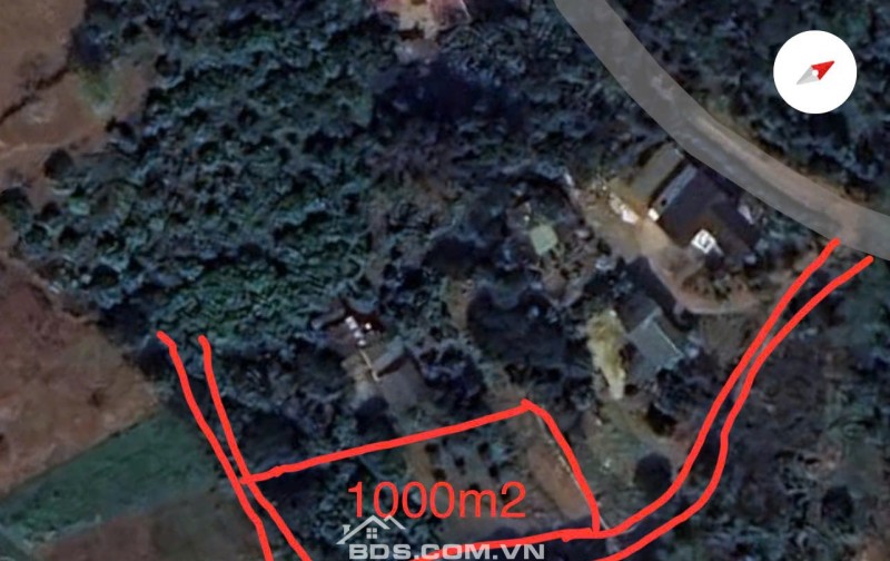 Bán cắt đất thị trấn Lương Sơn, Hòa Bình 1000m2 giá chỉ 3 tỷ