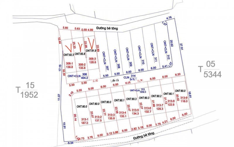 Bán đất phân lô đẹp 2 mặt đường tại Lương Sơn, Hòa Bình diện tích từ 100m2 đến 200m2