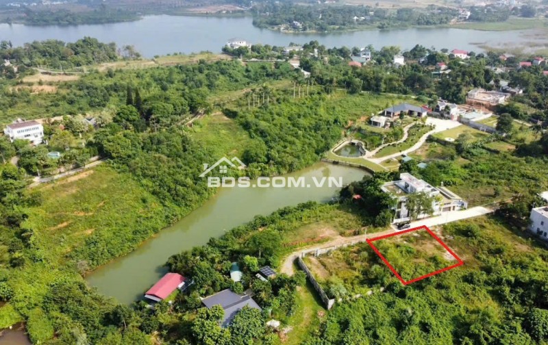 Đất Nền Nghỉ Dưỡng view hồ Khu Villa Hiện Hữu, Cách Hà Nội Chỉ 40km