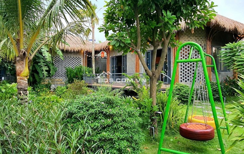 BÁN NHÀ VƯỜN NGHỈ DƯỠNG MẶT TIỀN LONG CHIẾN – 877M² – GIÁ CHỈ 8.5 TỶ