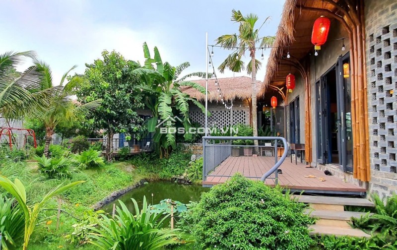 BÁN NHÀ VƯỜN NGHỈ DƯỠNG MẶT TIỀN LONG CHIẾN – 877M² – GIÁ CHỈ 8.5 TỶ