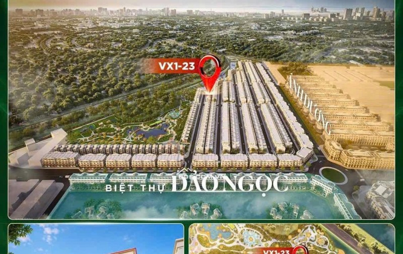 HOT DÒNG BIỆT THỰ SINH THÁI HÀNG PHÂN KHU VỊNH XANH – OCEAN CITY
