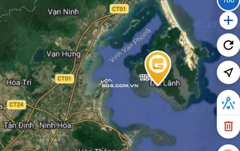 SIÊU PHẨM ĐẤT MẶT BIỂN VỊNH VÂN PHONG – ĐẢO HÒN LỚN, KHÁNH HÒA. LH:0899899799.