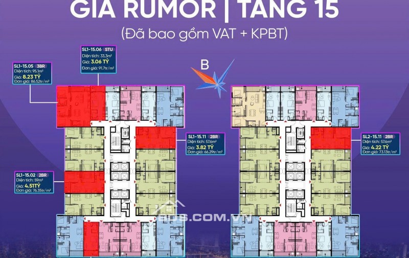 S-Light Tower Sun Group Đà Nẵng | Booking sớm – Ưu đãi Early Bird 3%