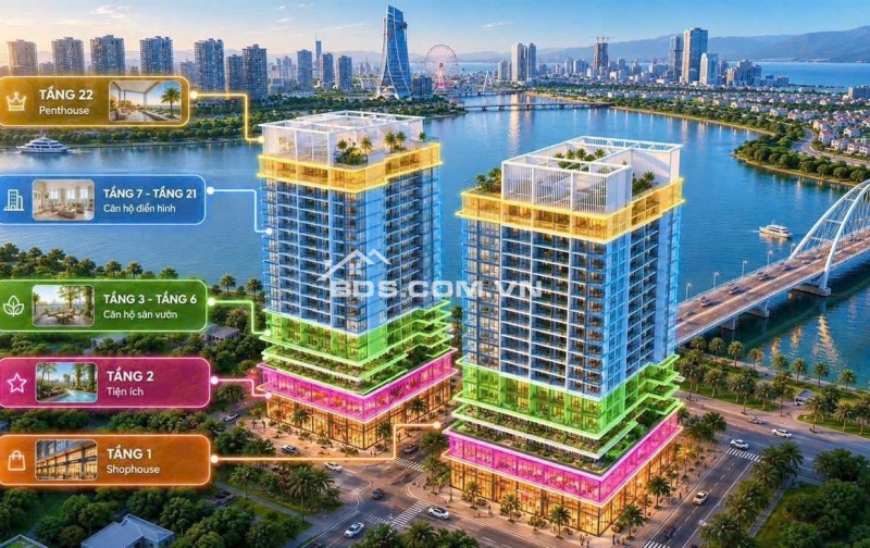 S-Light Tower Sun Group Đà Nẵng | Booking sớm – Ưu đãi Early Bird 3%
