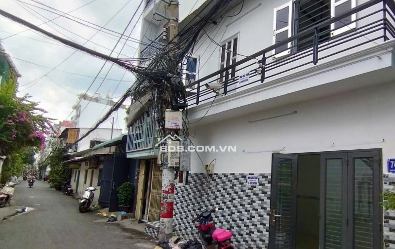 nhà hẻm xe hơi thông trục Phạm Văn Bạch ngang 7m dài 4m
