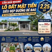 Siêu phẩm đất mặt tiền 835B, xã Phước Lý, Cần Giuộc, Long An, DT 270m2, giá đầu tư