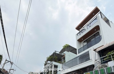 Nhà 3 lầu Mặt Tiền Lê Công Phép 4,5x18 giá 9 tỷ 800 tl