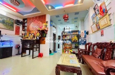 Bán nhà hẻm 448 Phan Huy Ích ngang 6.2m 93m2 4 tầng ngay Emart 2 tiện KD chỉ 12 tỷ.