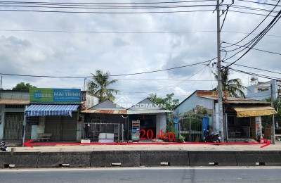 Bán nhà, đất mặt tiền đường Nguyễn Văn Bứa, xã Bà Điểm. Diện tích 1079,5m² có 247,6m² thổ