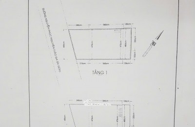 Bán nhà Mặt tiền đường Nguyễn Phúc Nguyên Q3 1 trệt 1 gác suốt